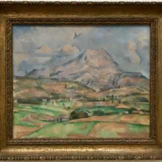 La Montagne Sainte-Victoire. Paul Cézanne. 1888.