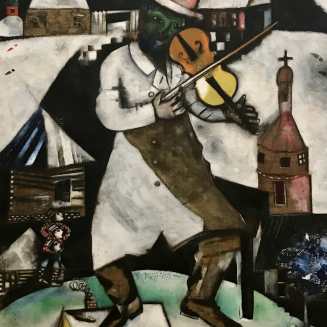 Le Violoniste. Marc Chagall. 1912 -1913.