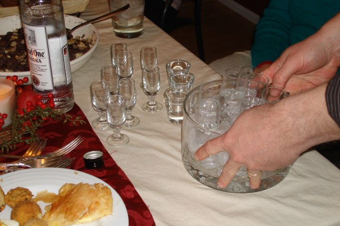 Glasses for vodka